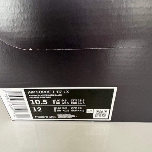 NWT Nike Air Force 1 \'07 LX sneakers main image 5